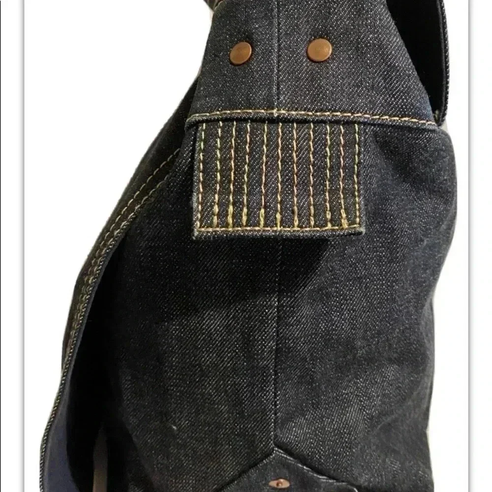 Ralph Lauren  unsex denim supply shoulder bag